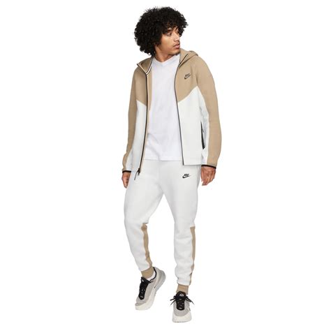 nike tech beige weiß|beige nike tech tracksuit.